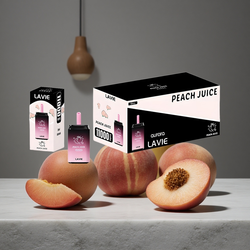 Persiku Sula Lavie Aurora 11000 Puffs 22ML EŠķidrums 650mAh Akumulators
