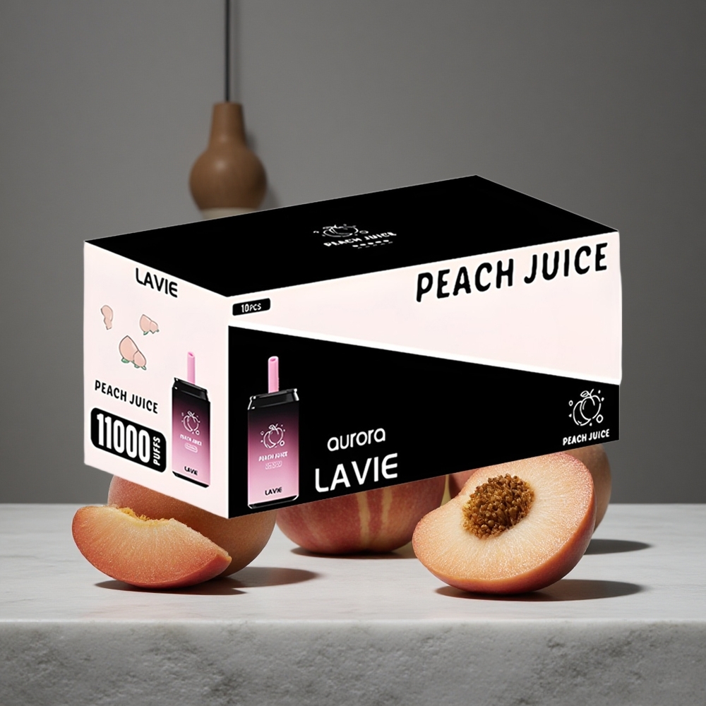 Persiku Sula Lavie Aurora 11000 Puffs 22ML EŠķidrums 650mAh Akumulators