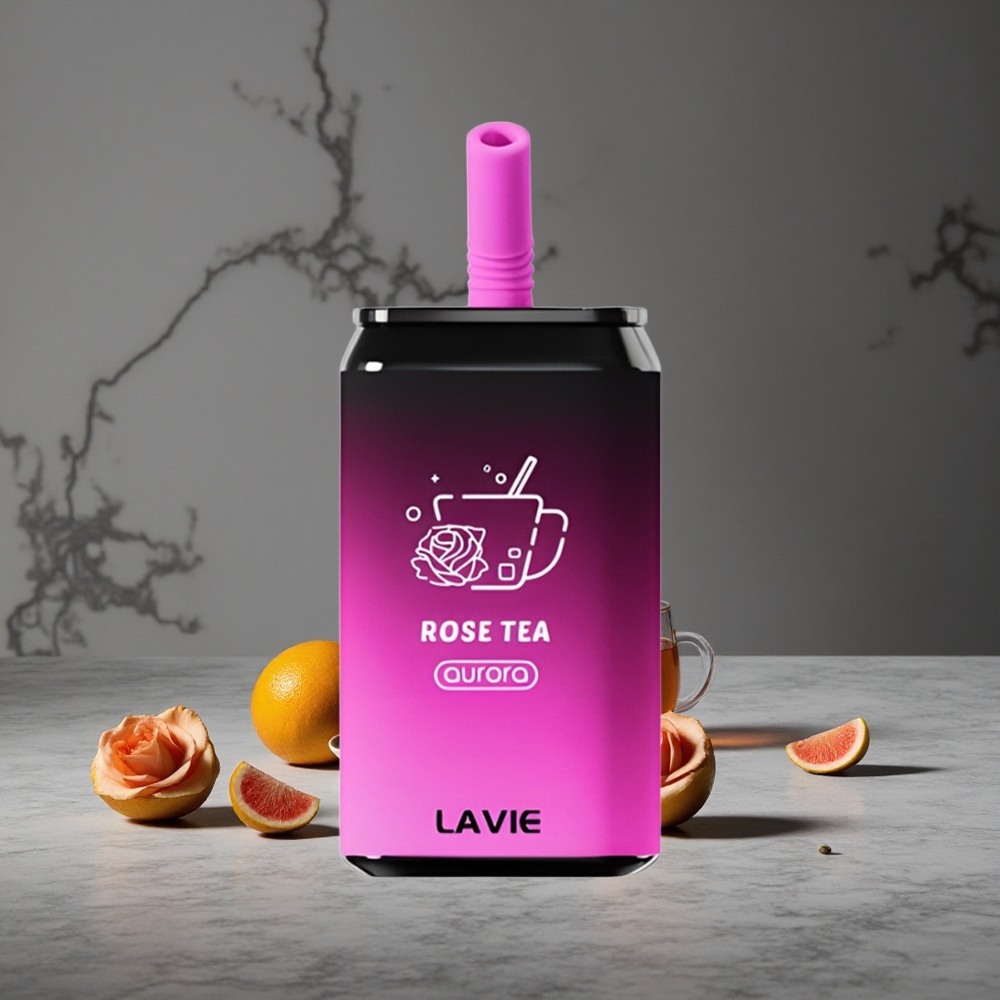 Rozes tēja LAVIE Aurora 11000 Puffs 22ML 650mAh