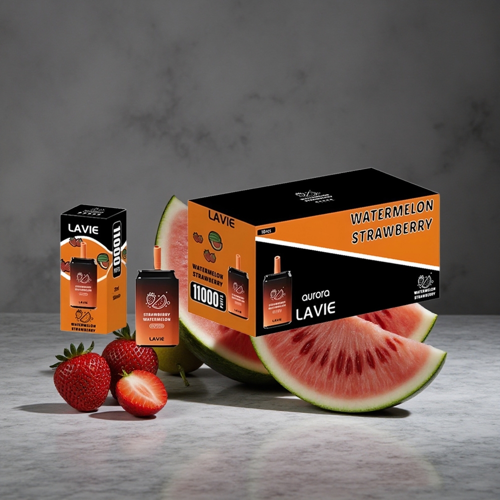 Zemeņu Arbūzs LAVIE Aurora 11000 Puffs 22ML 650mAh