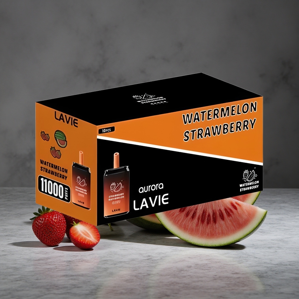 Zemeņu Arbūzs LAVIE Aurora 11000 Puffs 22ML 650mAh