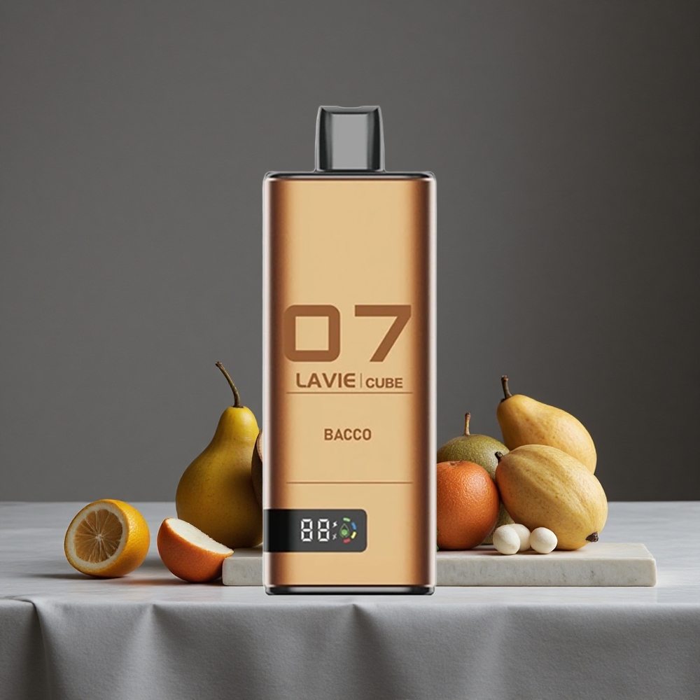 Bako Lavie Cube 20000 Iedarbības Vienreizlietojamais Vape 28ML Šķidrums 600mAh Baterija