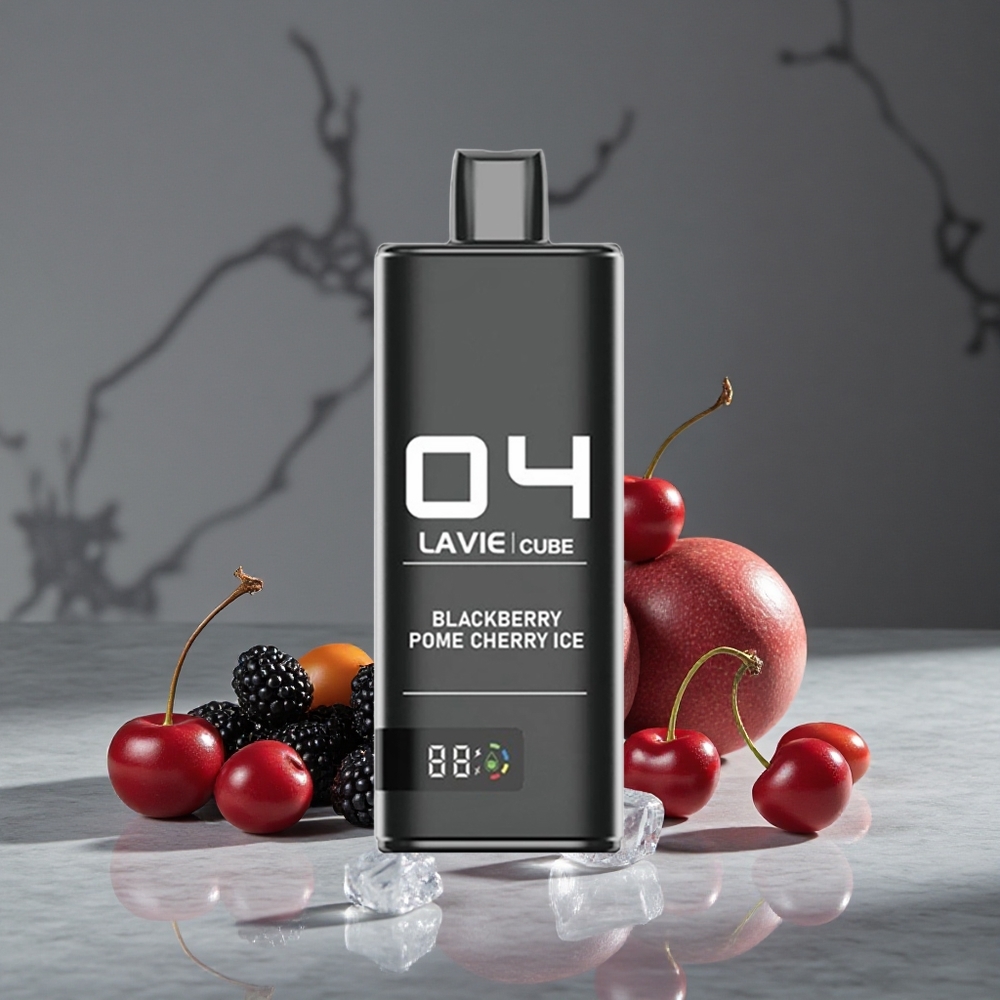 Mellenes Granāta Ledus Lavie Cube 20000 Puffs 28ML 600mAh