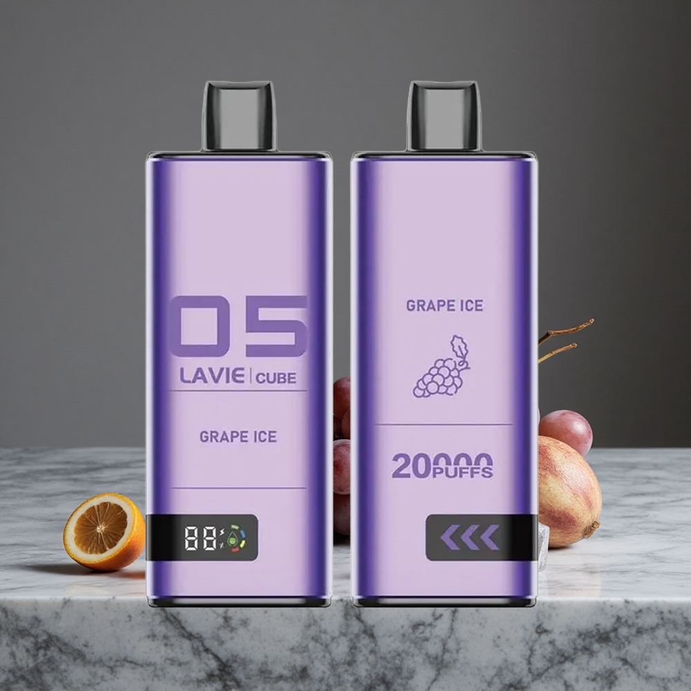 Vīnogu Ledus Lavie Cube 20000 Puffs 28ML