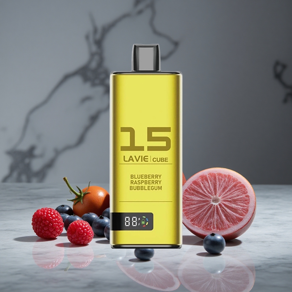 Zemeņu Aveņu Bubblegum Lavie Cube 20000 Iesūkieni 28ML Šķidrums