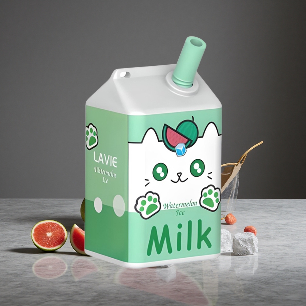 Arbūza Ledus LAVIE Milk 7000 Puffs 16ML E-šķidrums 600mAh Akumulators