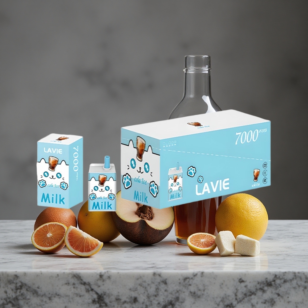 Kolas Ledus Lavie Milk 7000 Puffs 16ML 600mAh