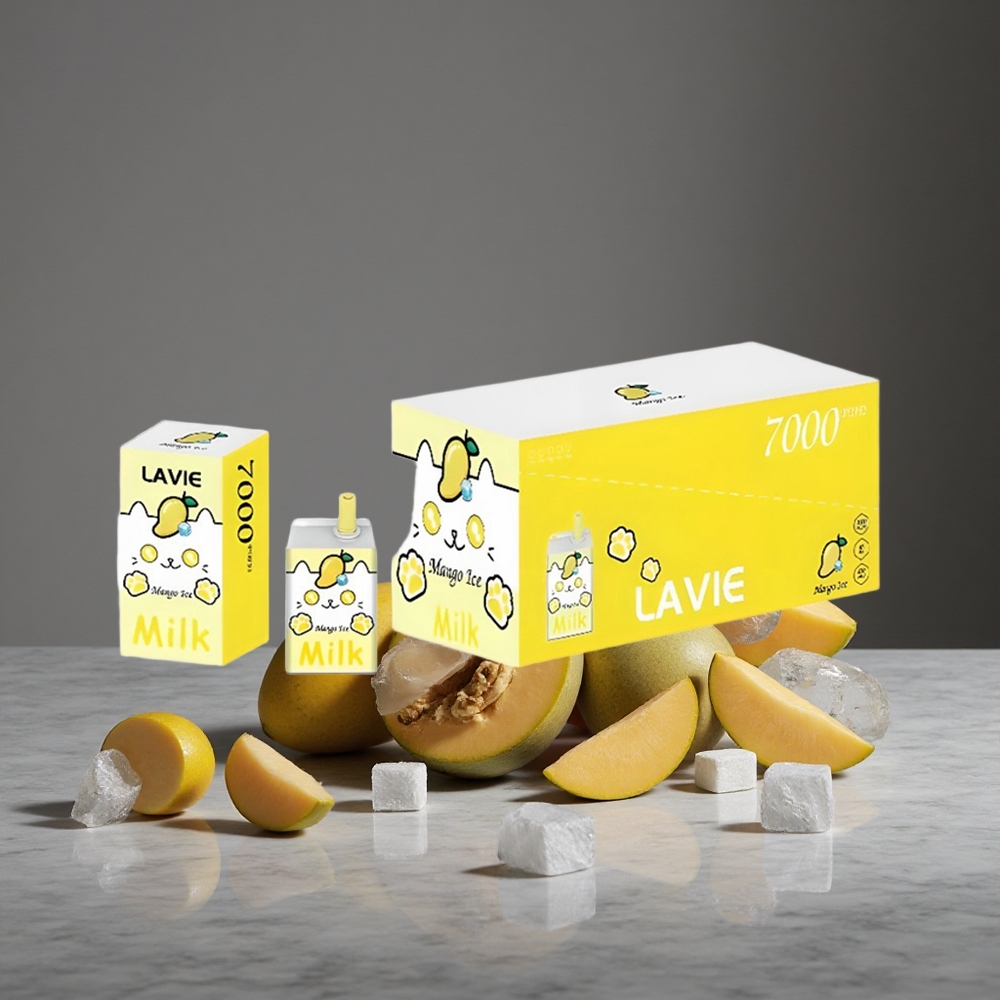 Mango Ledus Lavie Milk 7000 Puffs 16ML E-šķidrums 600mAh Akumulators