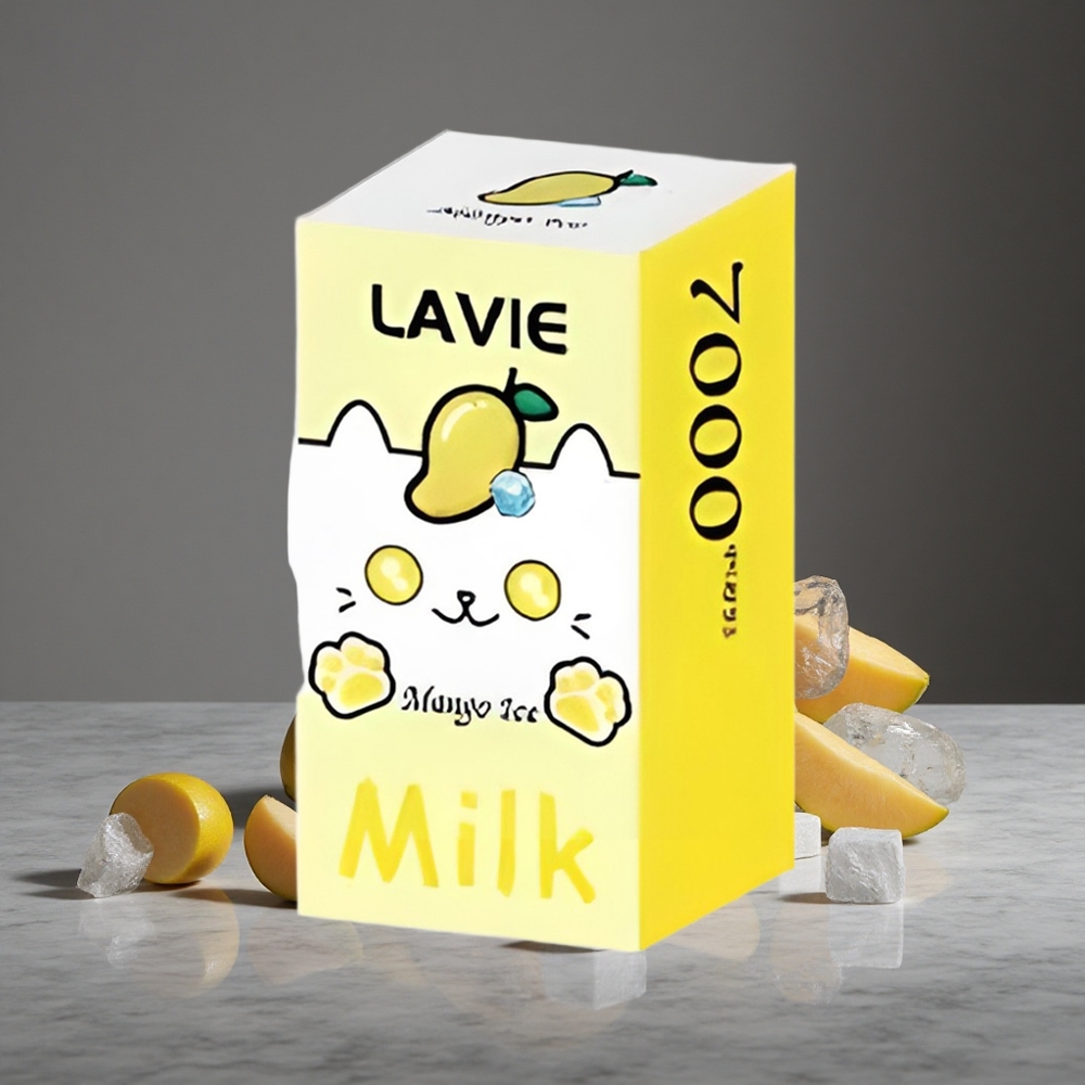 Mango Ledus Lavie Milk 7000 Puffs 16ML E-šķidrums 600mAh Akumulators