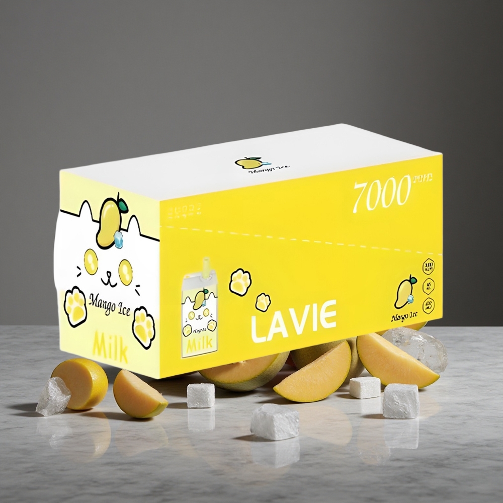 Mango Ledus Lavie Milk 7000 Puffs 16ML E-šķidrums 600mAh Akumulators