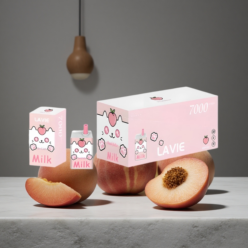 Persiku Sula Lavie Milk 7000 Puffs 16ML E-šķidrums 600mAh Akumulators