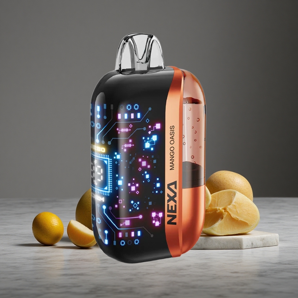 Mango Oāze NEXA Ultra 50000 Puffs 20ml Iepildīta Jauda 800mA/h Baterija