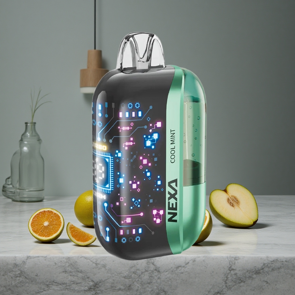 Vēsā Mētra NEXA Ultra 50000 Puffs Izmēri 20ml & 800mAh