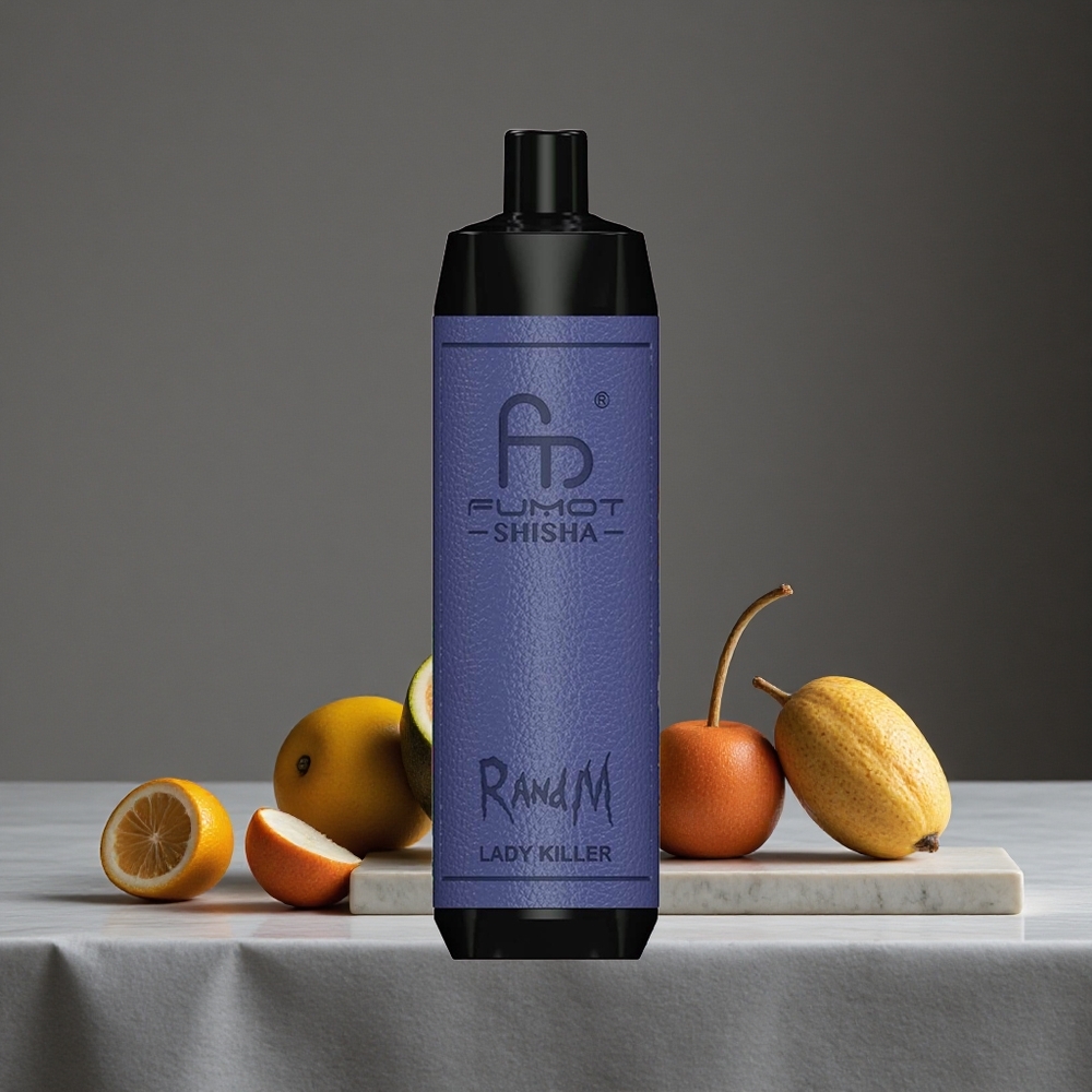 Dāmu Slepkava RandM Fumot Shisha 10000 Puffs 18ml Pirmsuzpildīts e-šķidrums
