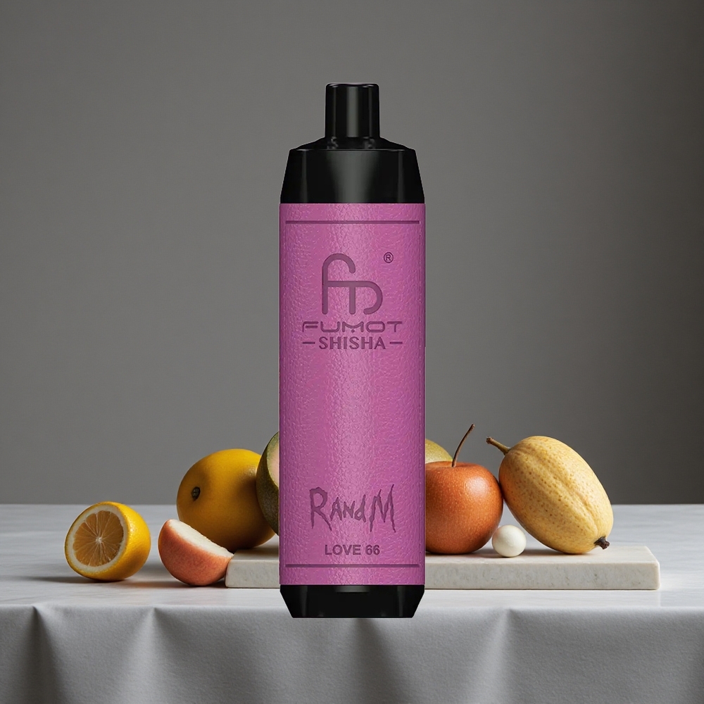 Mīlestība 66 RandM Fumot Shisha 10000 Puffs Vienreizlietojamais Vape ar 850 mAh Bateriju