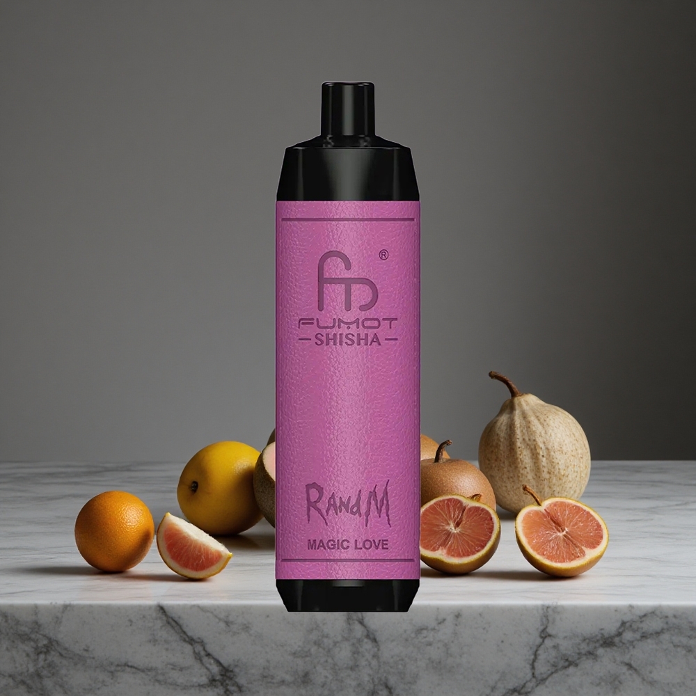 Mīlestības Maģija RandM Fumot Shisha 10000 Puffs 0,6ohm Sietas Spole
