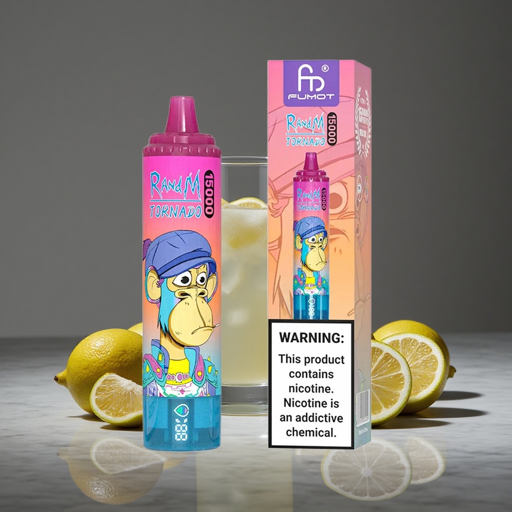 Limonāde RandM Fumot Tornado 15000 Puffs 25ml