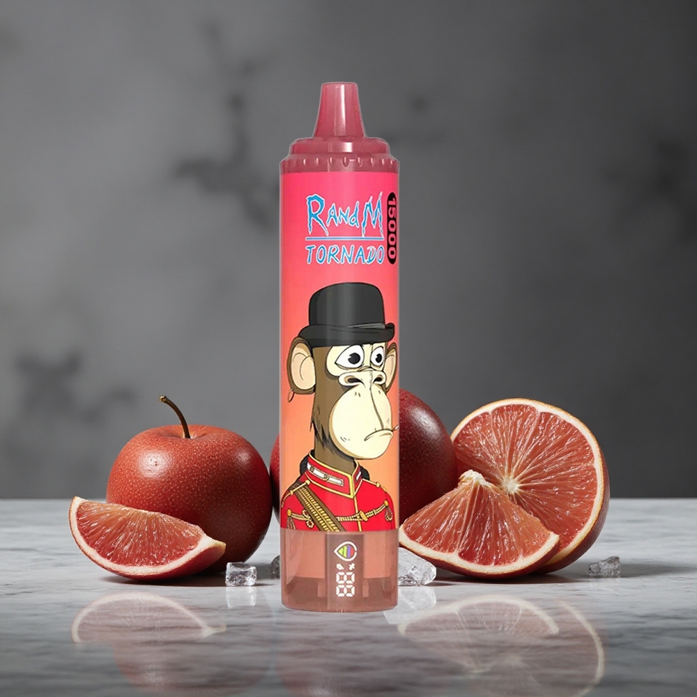 Sarkanā Enerģija Ledus RandM Tornado 15000 Puffs 25ml