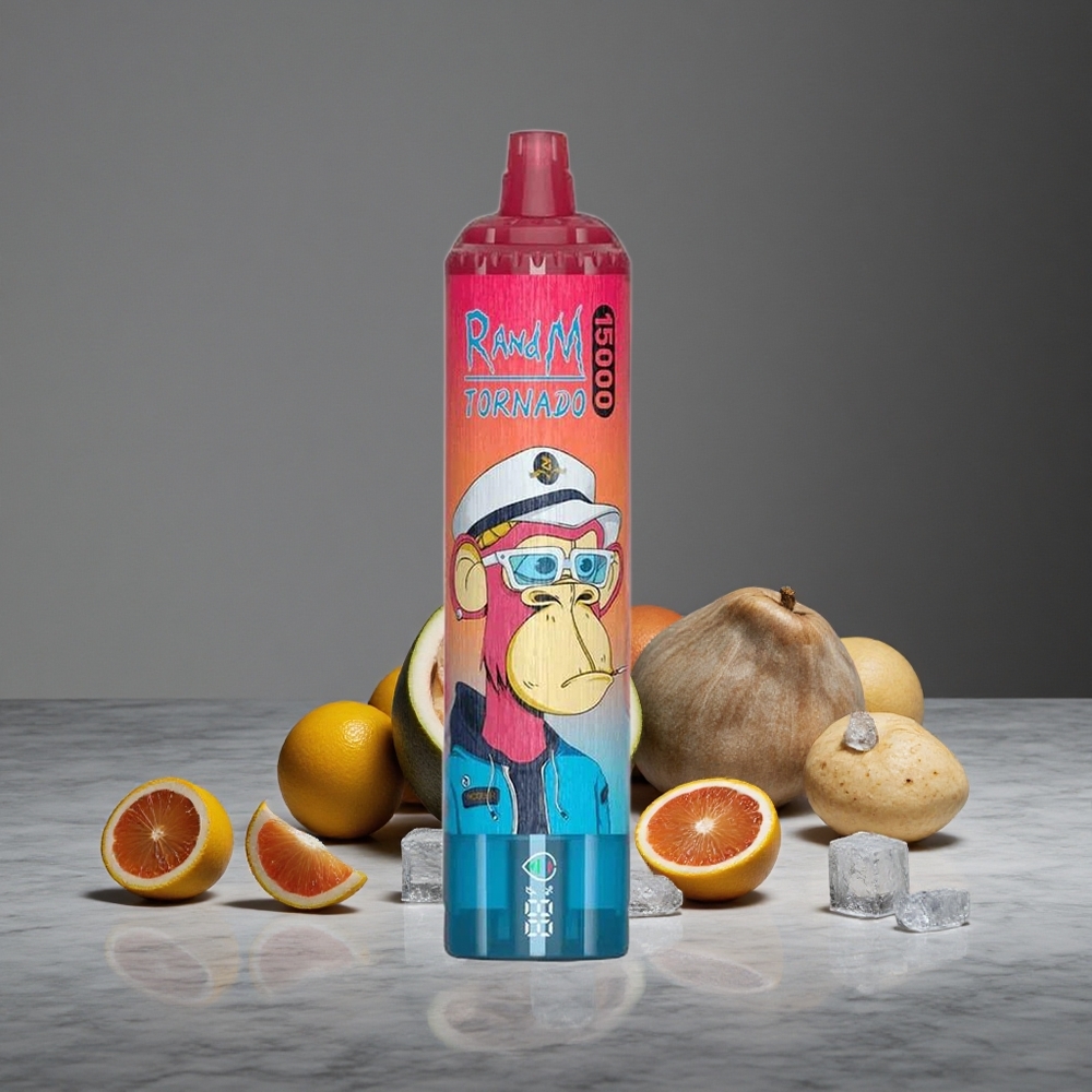 Svaiga Ledus RandM Tornado 15000 Puffs 25ml Vienreizlietojamais Vape