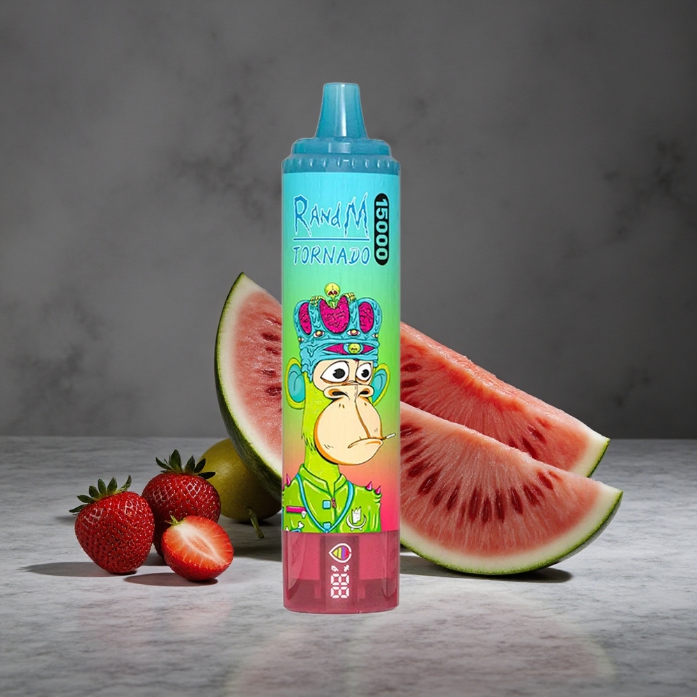 Zemeņu Arbūzs RandM Tornado 15000 Puffs 25ml