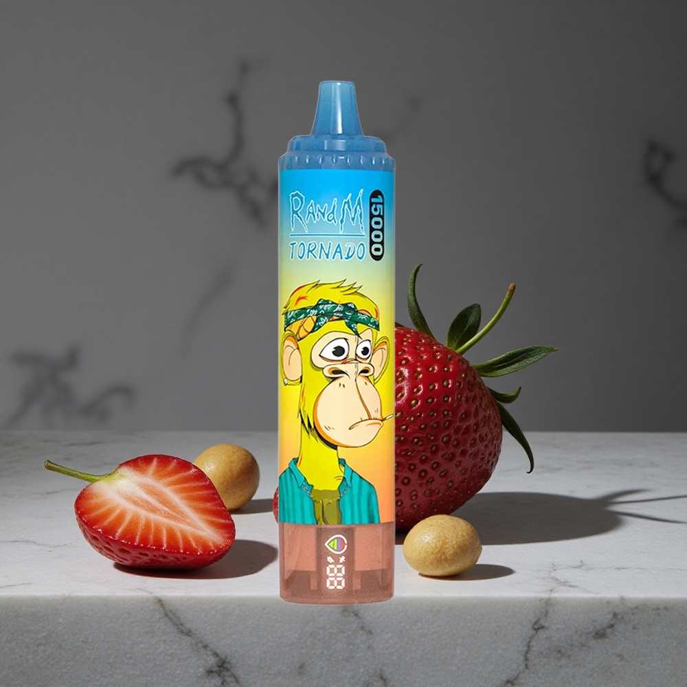 Zemeņu RandM Tornado 15000 Puffs 25ml