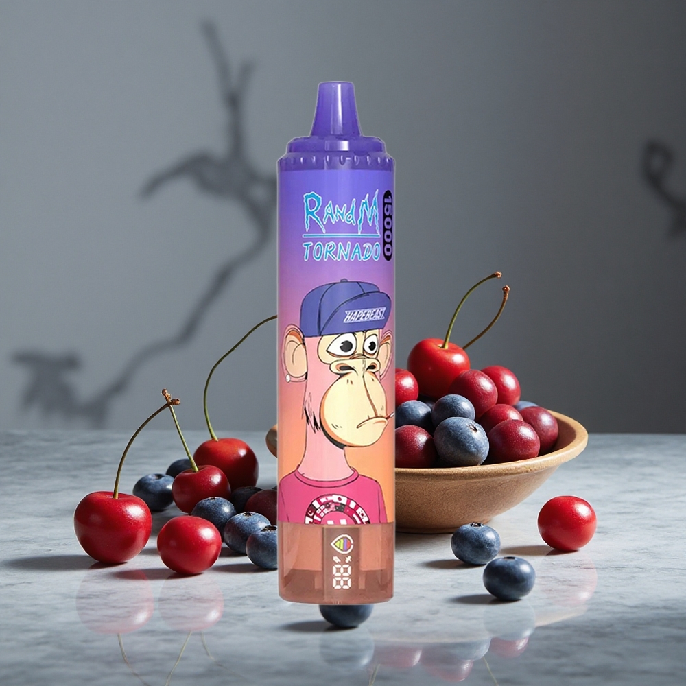 Zemenu (Melleņu-Ābolu-Cidoniju) RandM Fumot Tornado 15000 Puffs 25ml