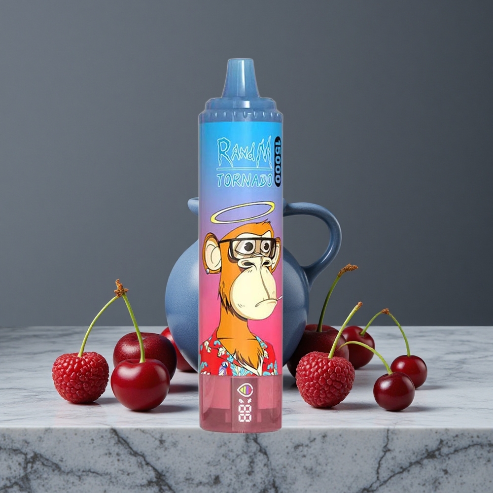 Zilā Aveņu RandM Tornado 15000 Iekrāvieni 25ml Šķidrums