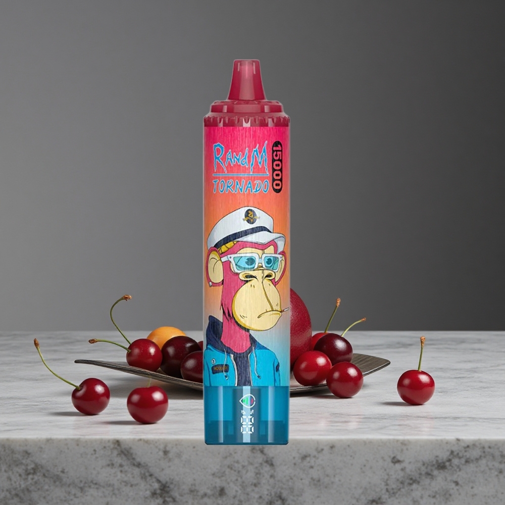 Ķiršu RandM Fumot Tornado 15000 Puffs 25ml