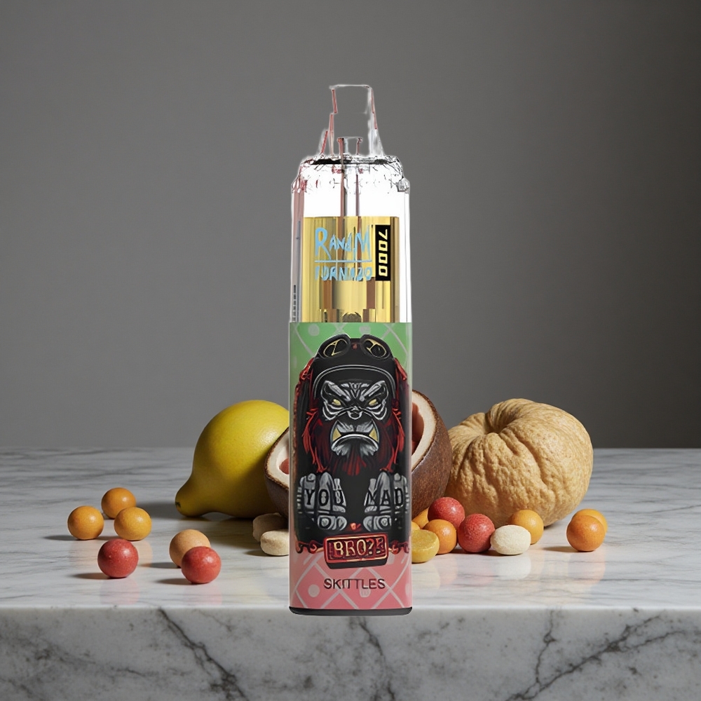 Skittles RandM Fumot Tornado 7000 Puffs 14 ML E-šķidrums