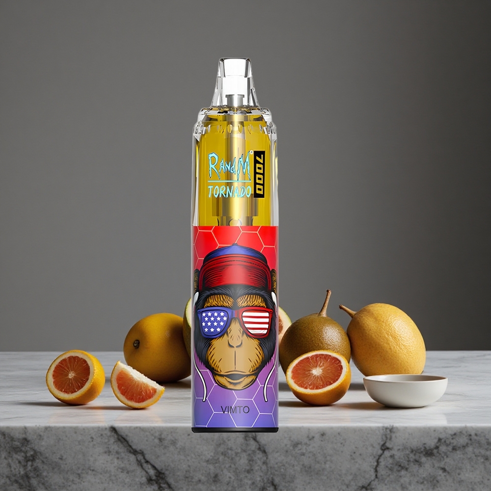 Vimto Garšas RandM Fumot Tornado 7000 Puffs 14 ML E-šķidrums 850 MAH Baterija