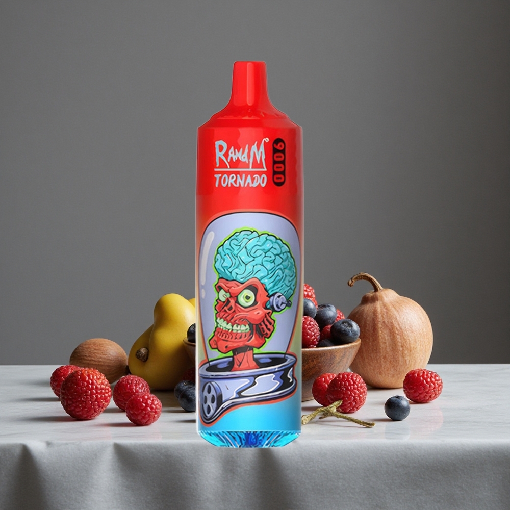 Jauktās Ogles RandM Tornado 9000 Puffs 850 mAh Uzlādējama