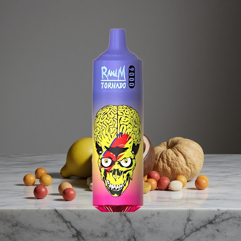Raibi RandM Tornado 9000 Puffs 850 mAh Uzlādējams 18 mL
