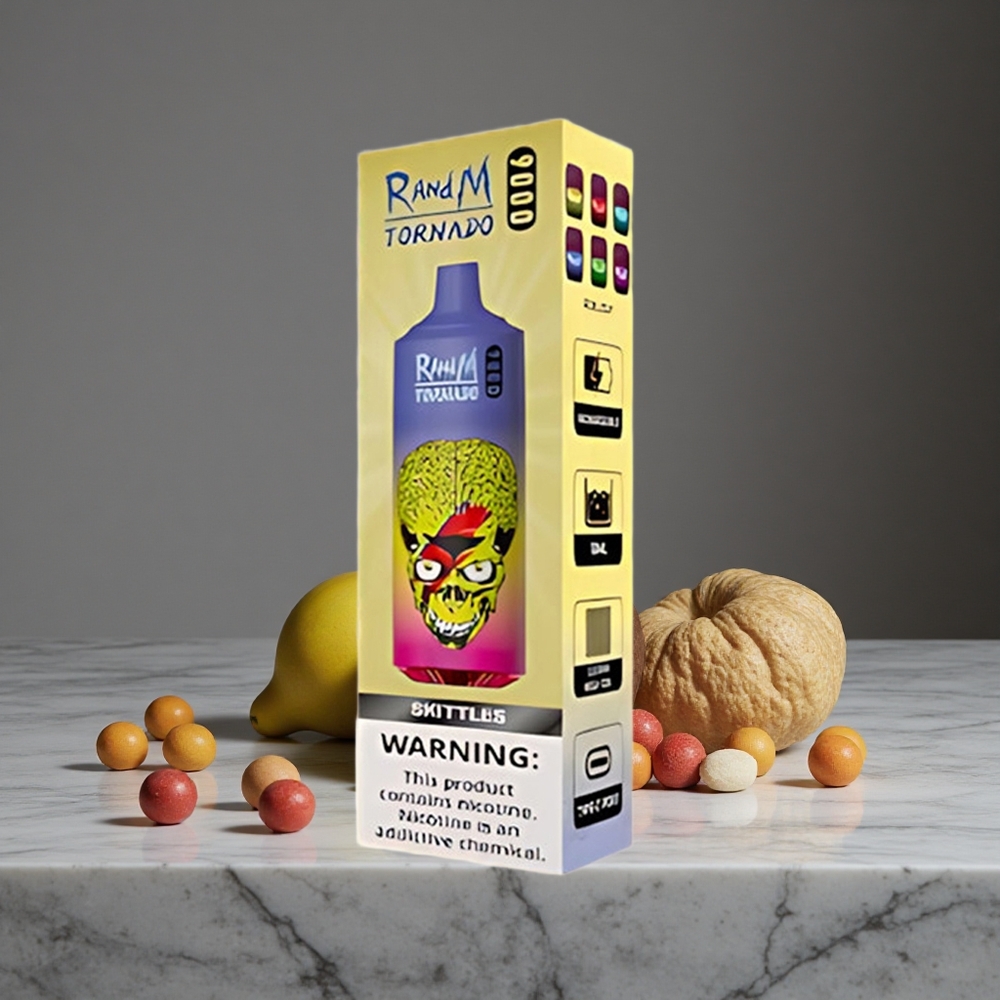 Raibi RandM Tornado 9000 Puffs 850 mAh Uzlādējams 18 mL