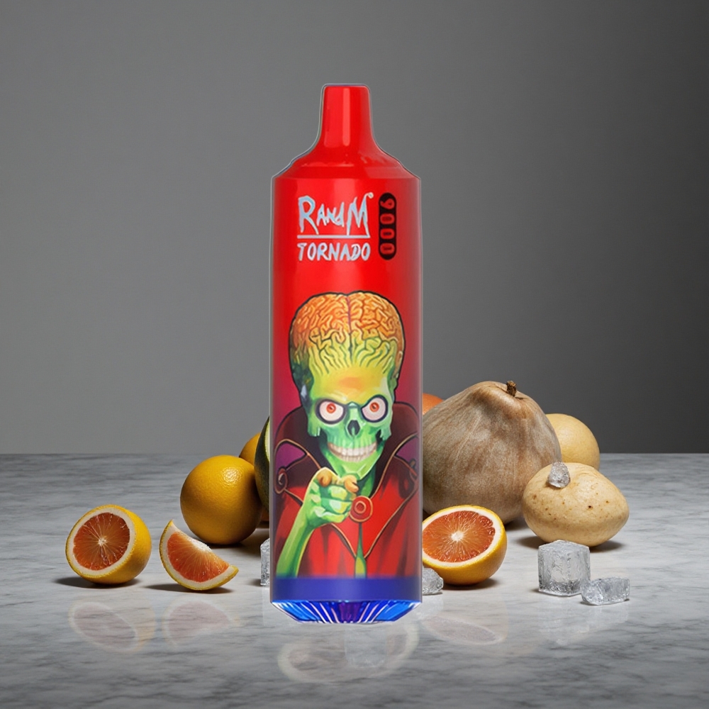 Svaigs Ledus RandM Tornado 9000 Puffs 18 mL E-šķidrums