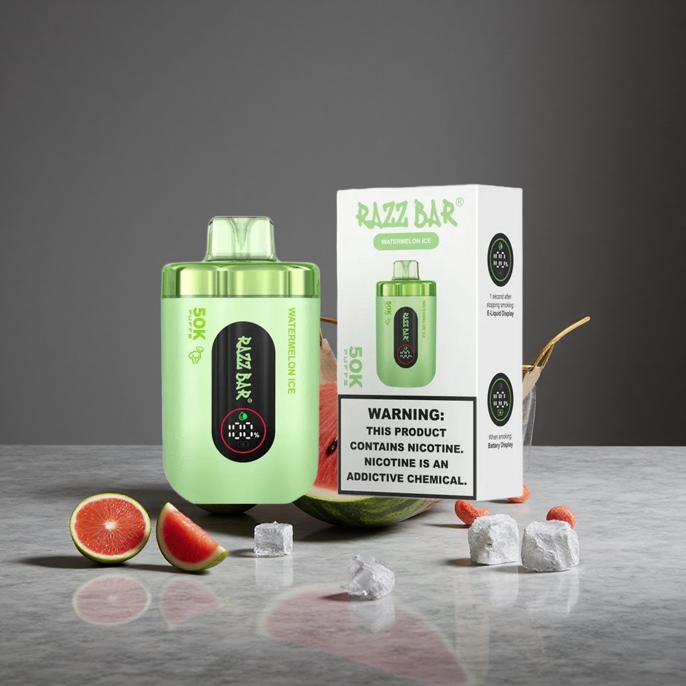 Arbūza Ledus Razz Bar 50K Iekšdedzes 1.0 Ohm Tīkla Spole