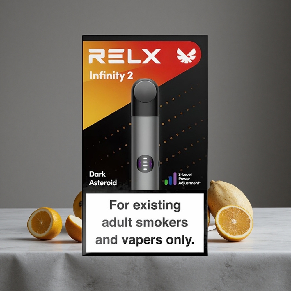 Pelēkais Relx Infinity 2 Ierīču Iztvaikošanas Ierīce 600-650 Pūtiens 1.9 ml Pods Ietilpība