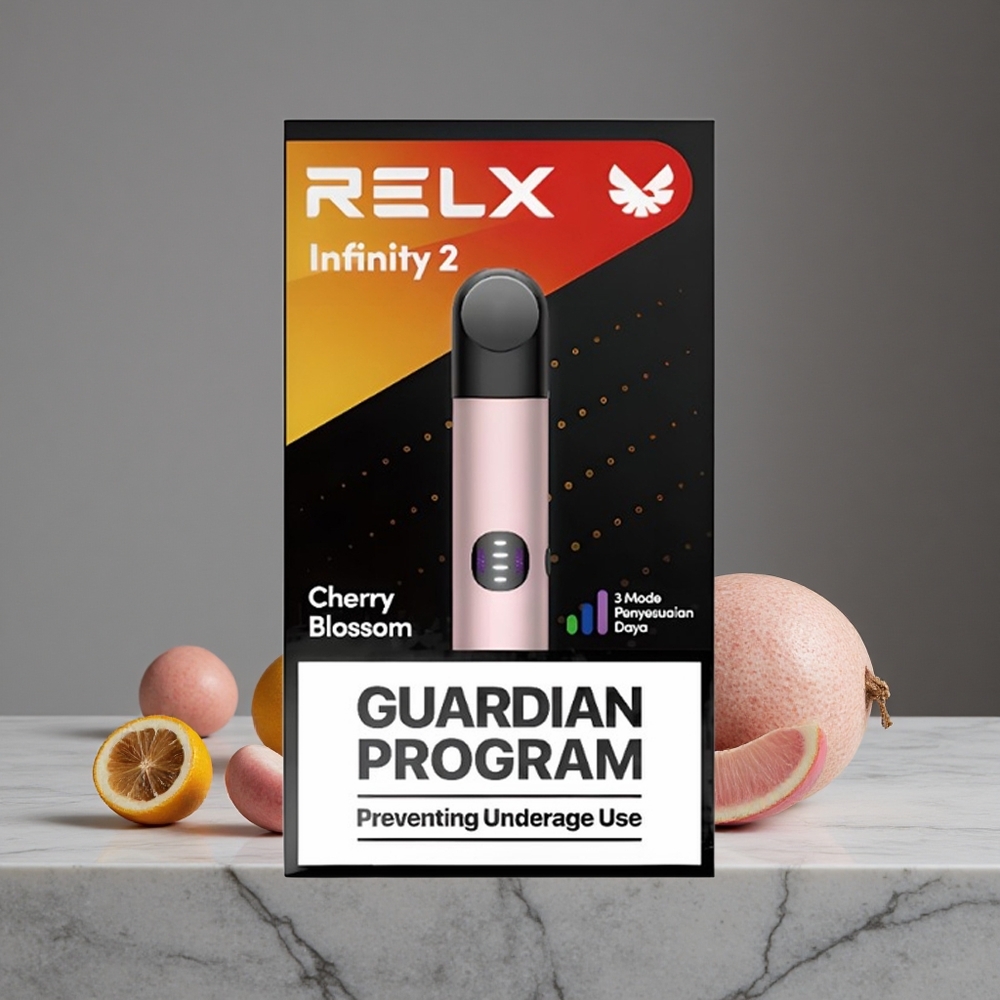 Rozā Relx Infinity 2 650 Puffs 1,9 ml Pods Ierīce