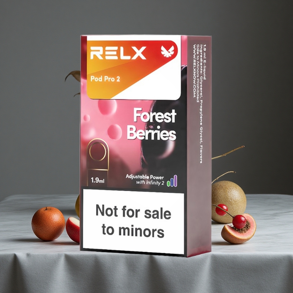 Mežogu Relx Pod Pro 2 600 Puffs 1.9ml 0% Nikotīna